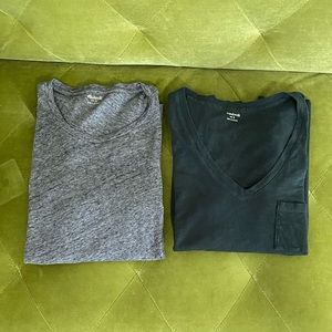 Madewell set of 2 tee shirts